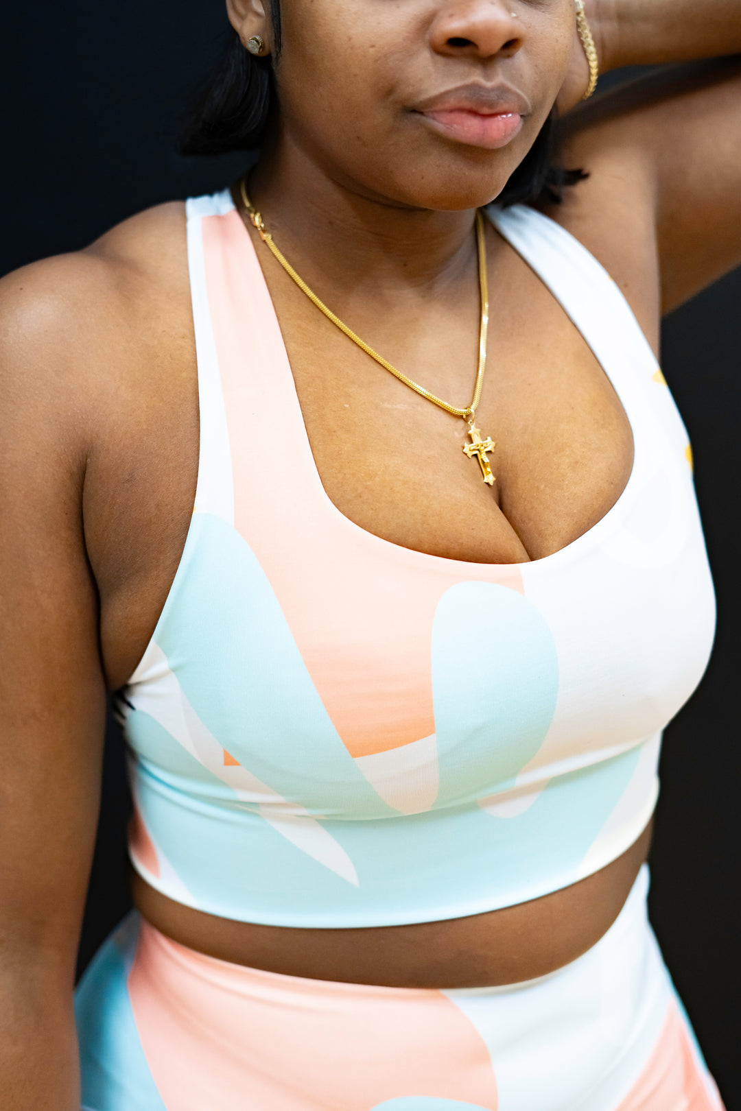 Longline sports bra