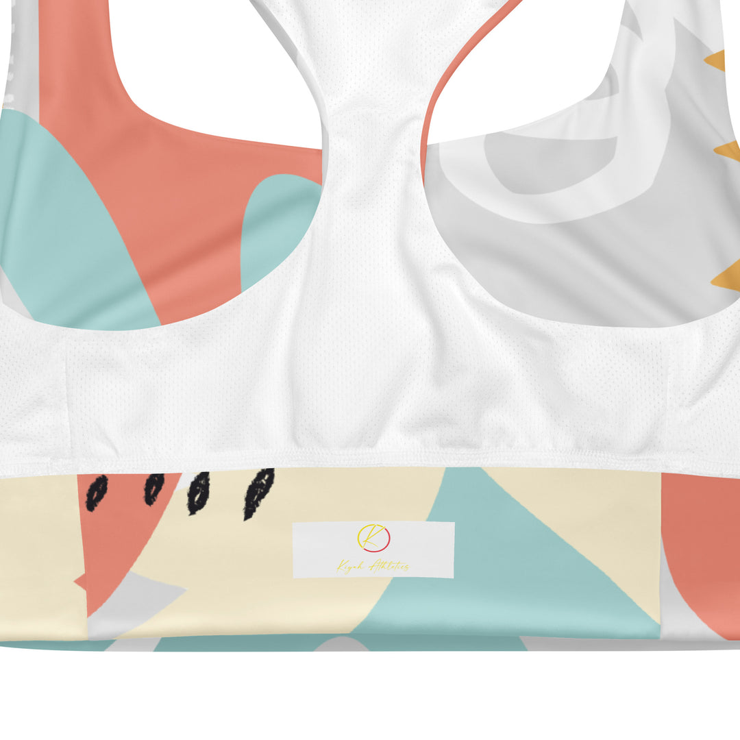 Longline sports bra