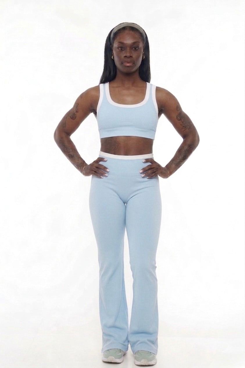 The Ribbed Flare Set