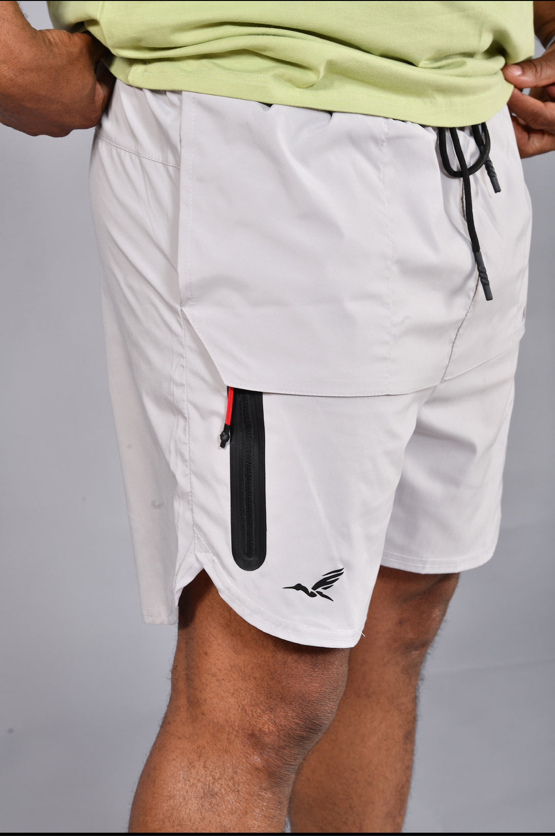 Zipper Pocket Shorts Men