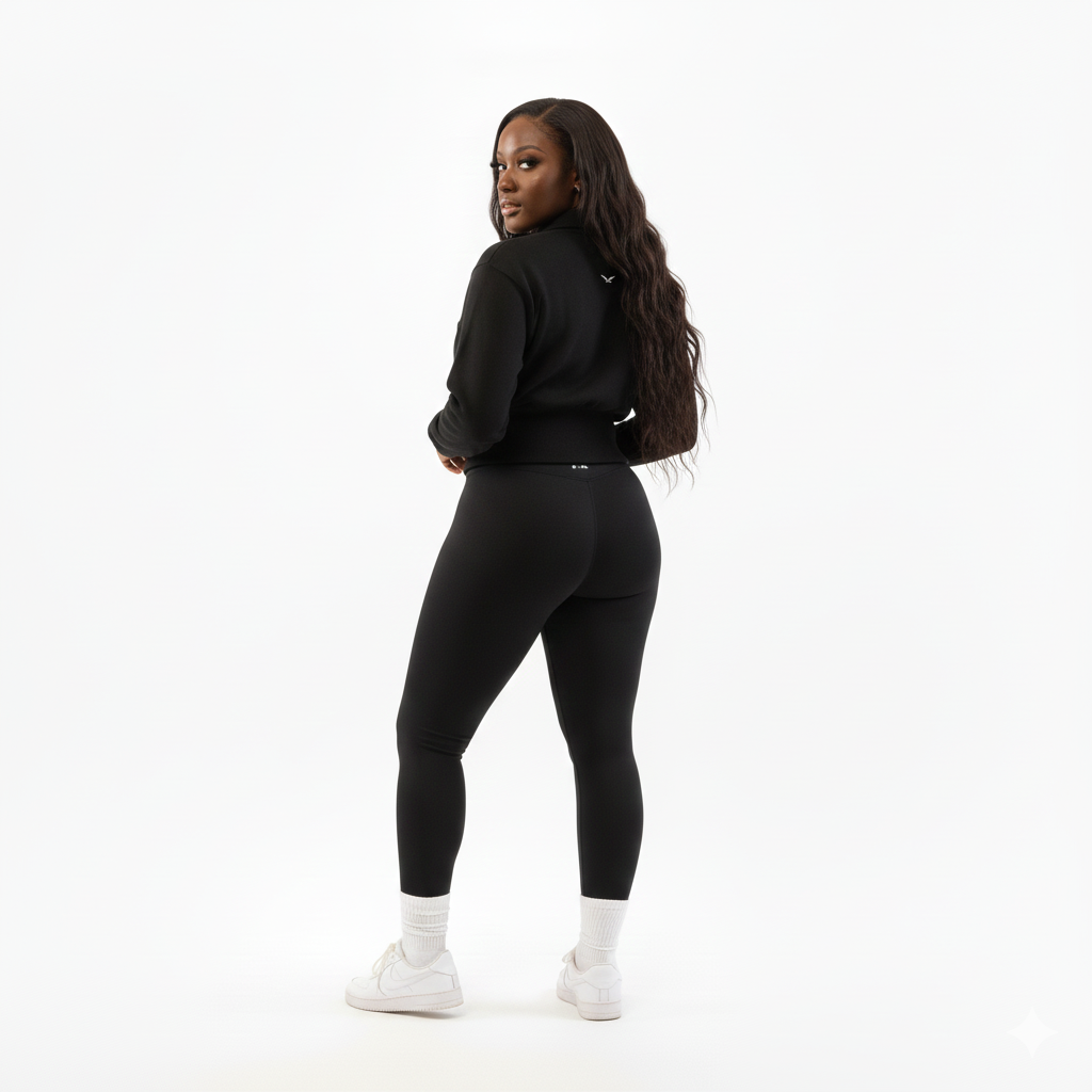 Waffle mild compression coat