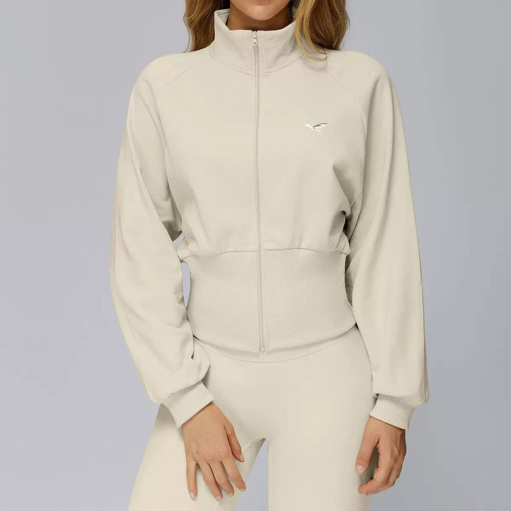 Waffle mild compression coat