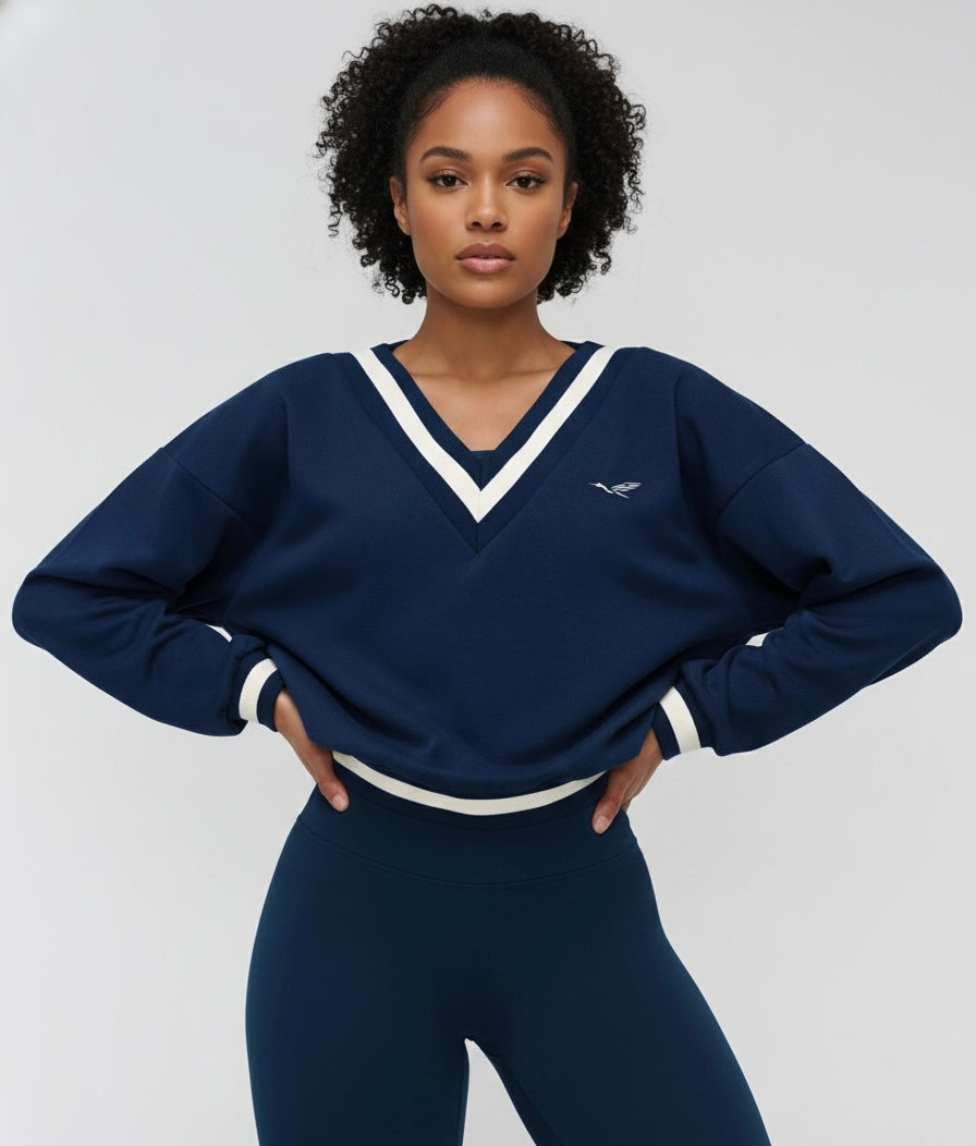 Varsity Retro Pullover