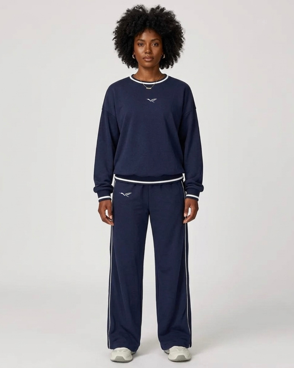 The "Ethereal" Wide-Leg Fleece Co-ord Set