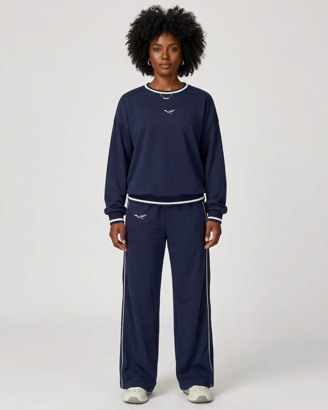 The "Ethereal" Wide-Leg Fleece Co-ord Set