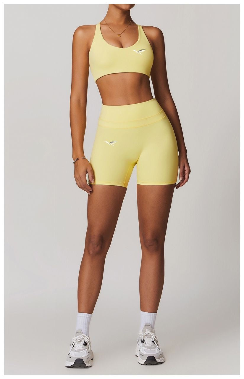 Premium Sports Bra & Biker shorts set