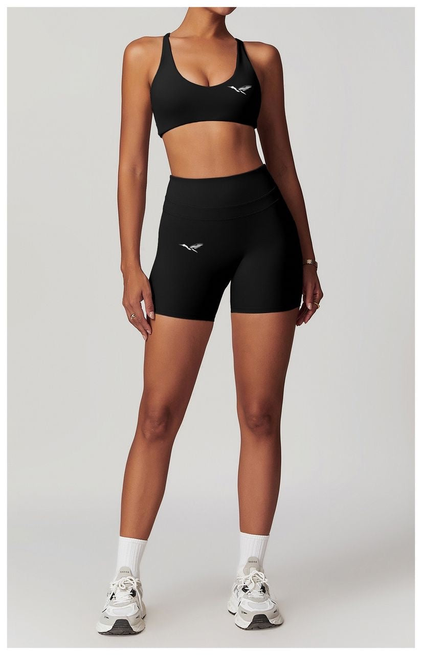 Premium Sports Bra & Biker shorts set