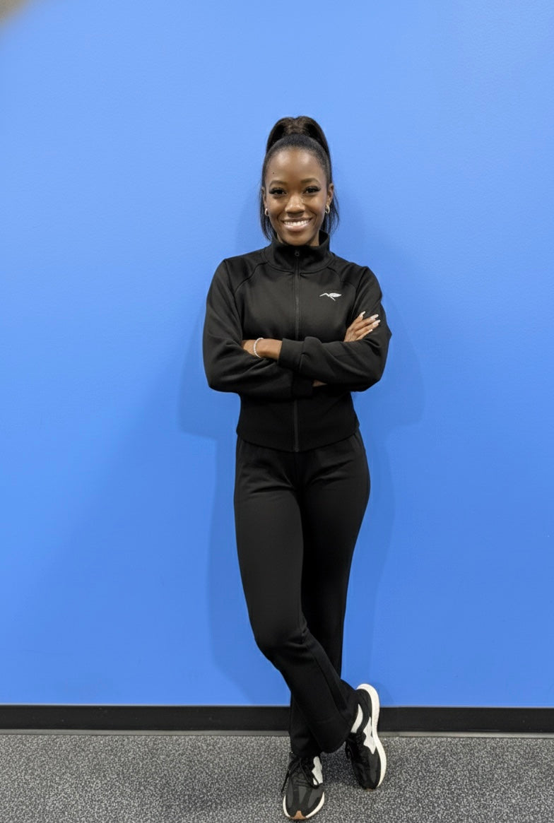 Waffle mild compression coat