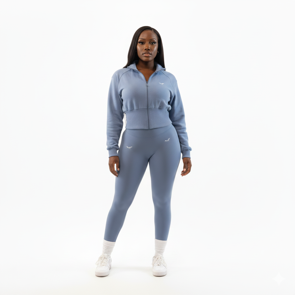 Waffle mild compression coat