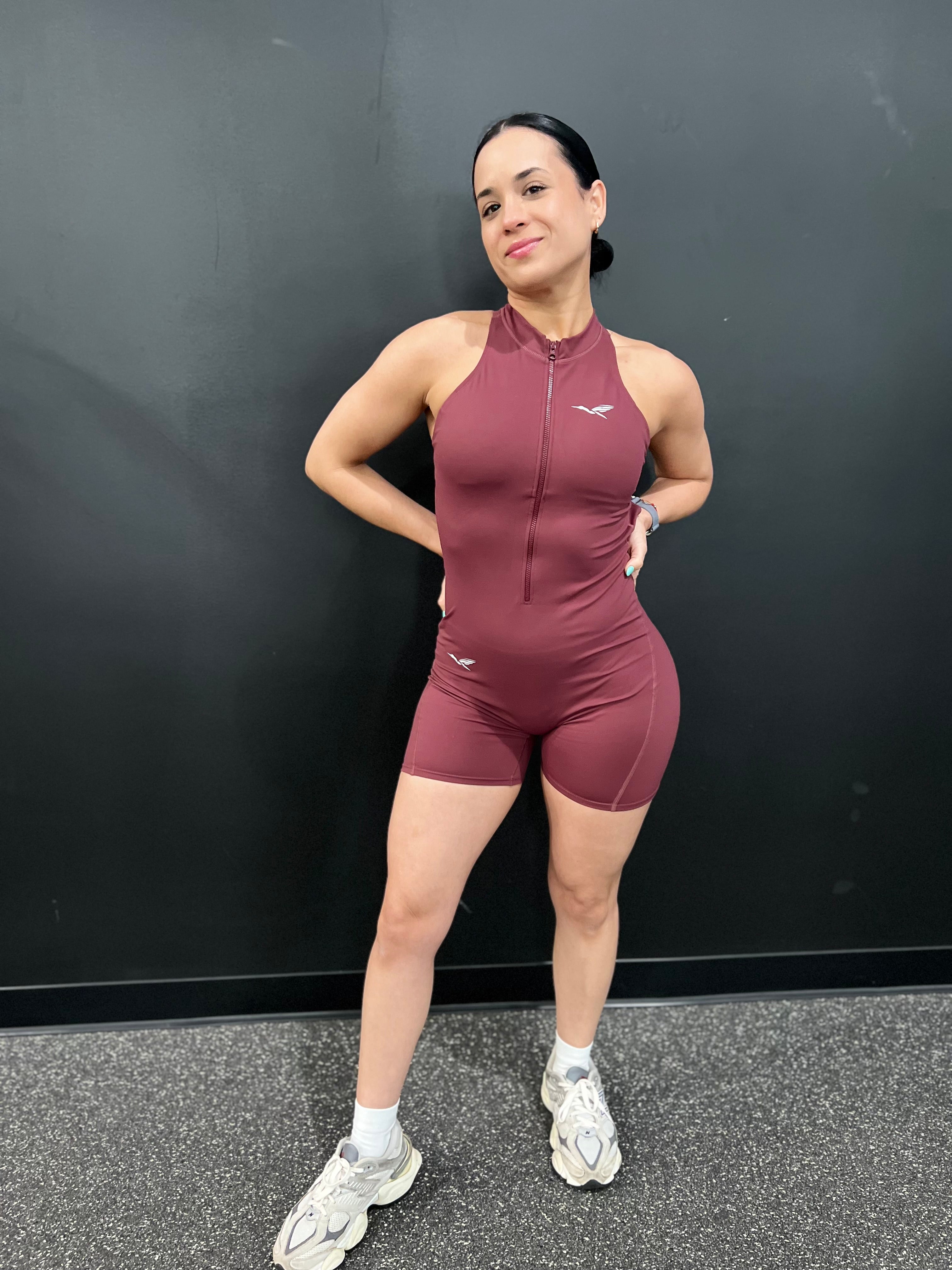 Premium Quarter Zipper Romper