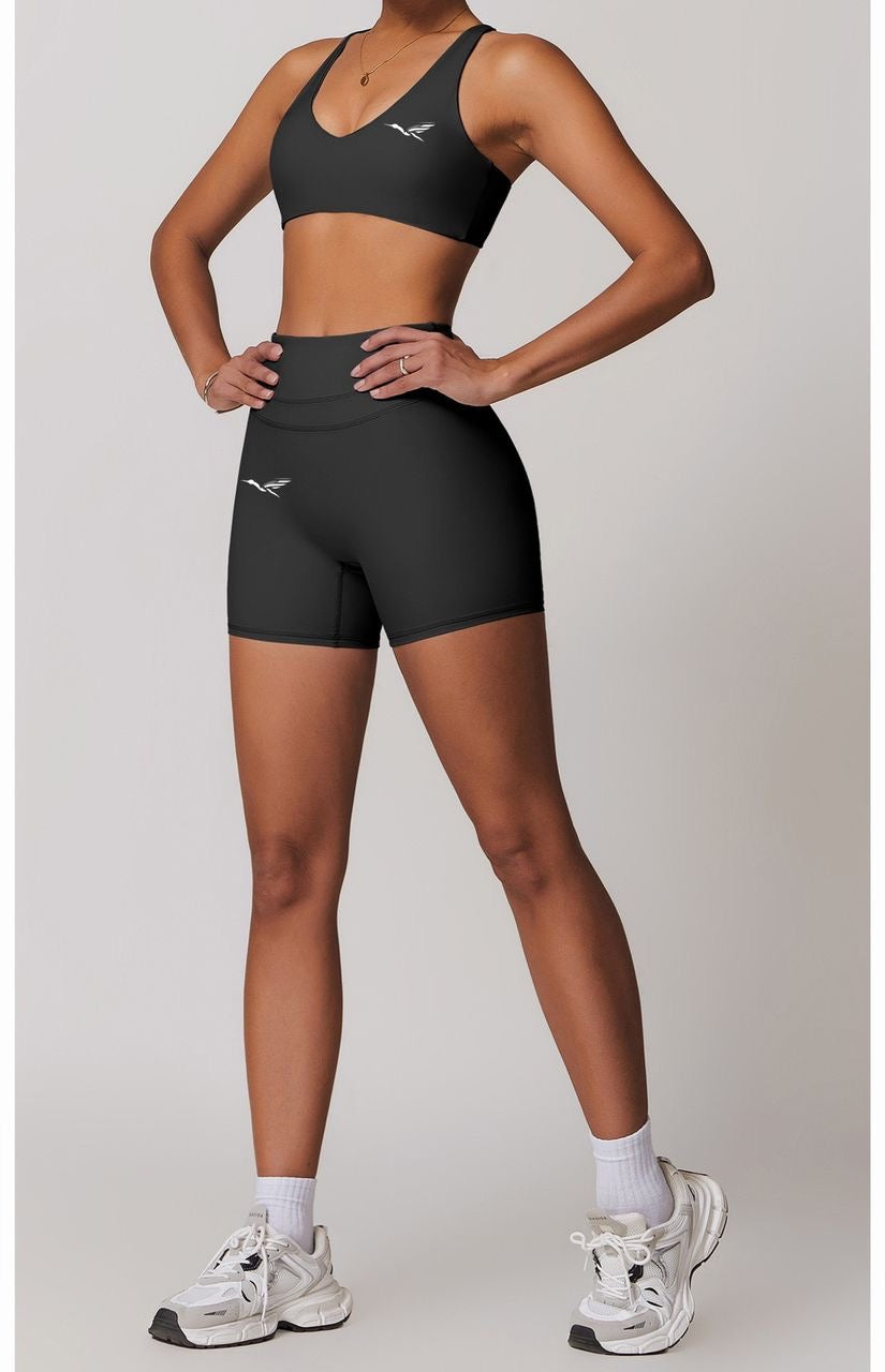 Premium Sports Bra & Biker shorts set