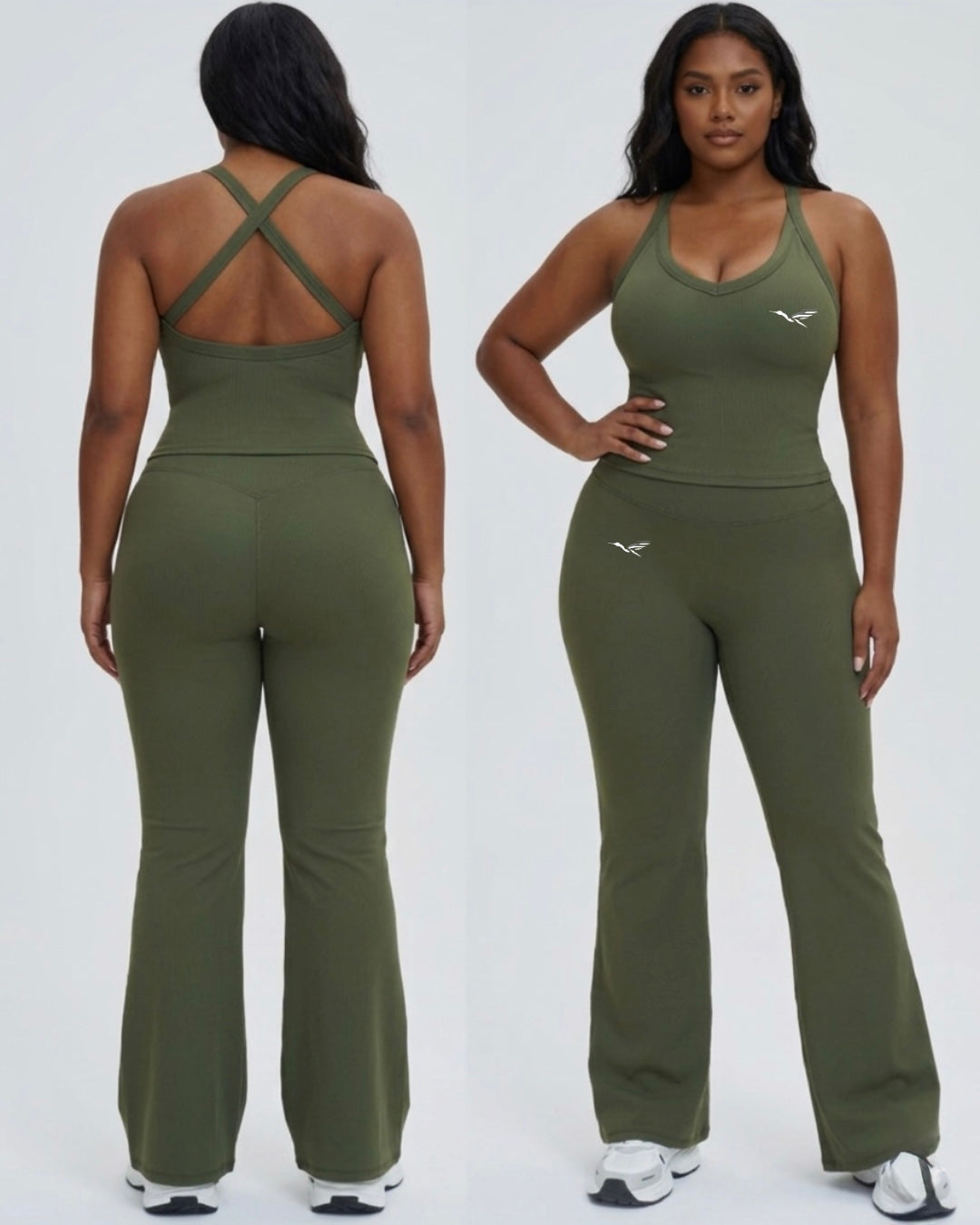 The Zenith Ribbed Flare Set