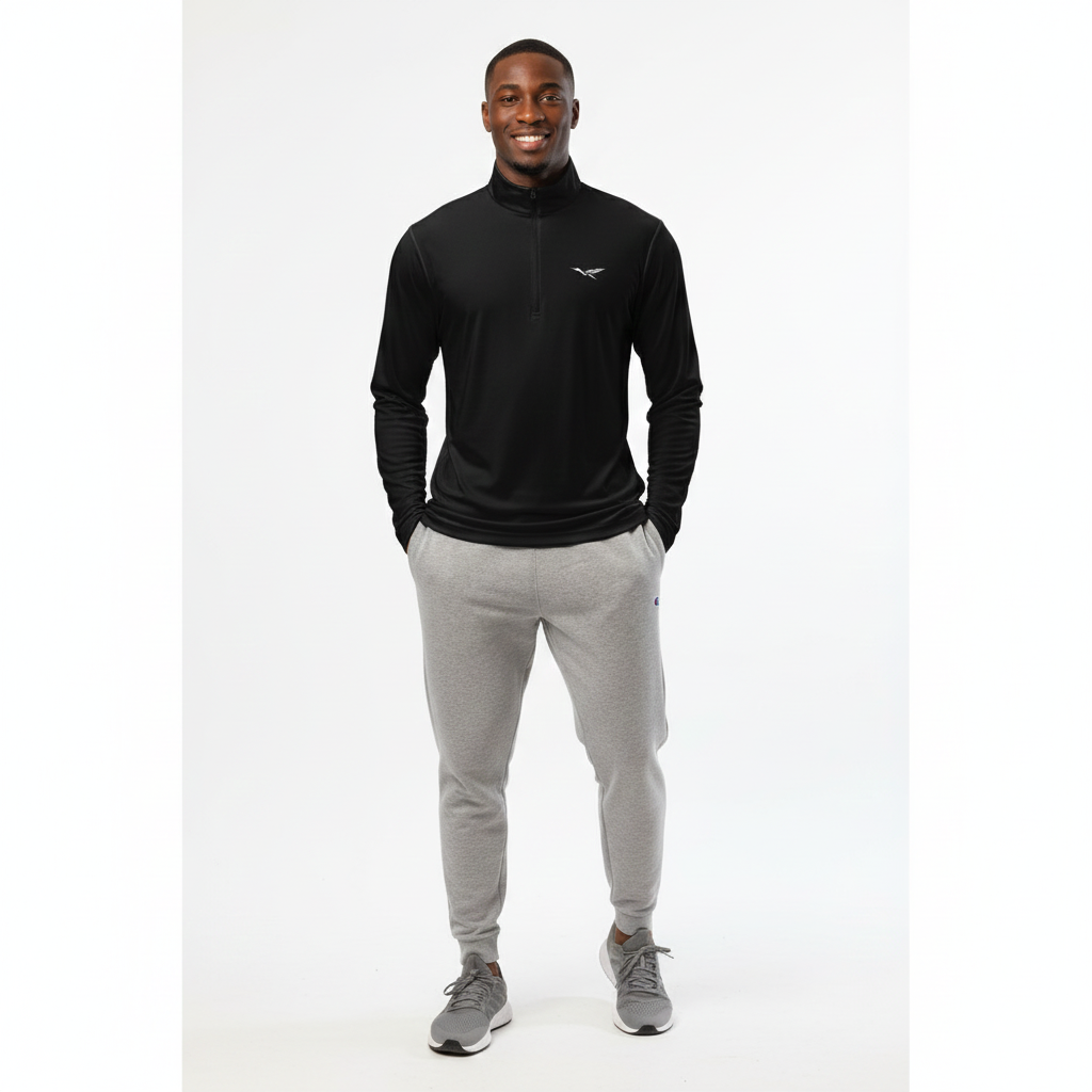 Men quarter-zip pullover