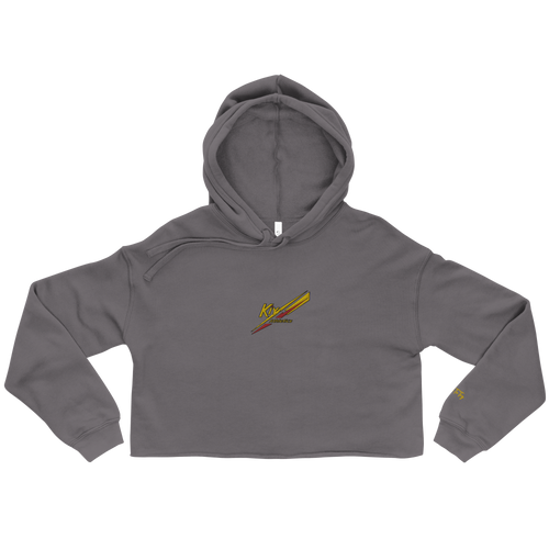 Sudadera corta con capucha