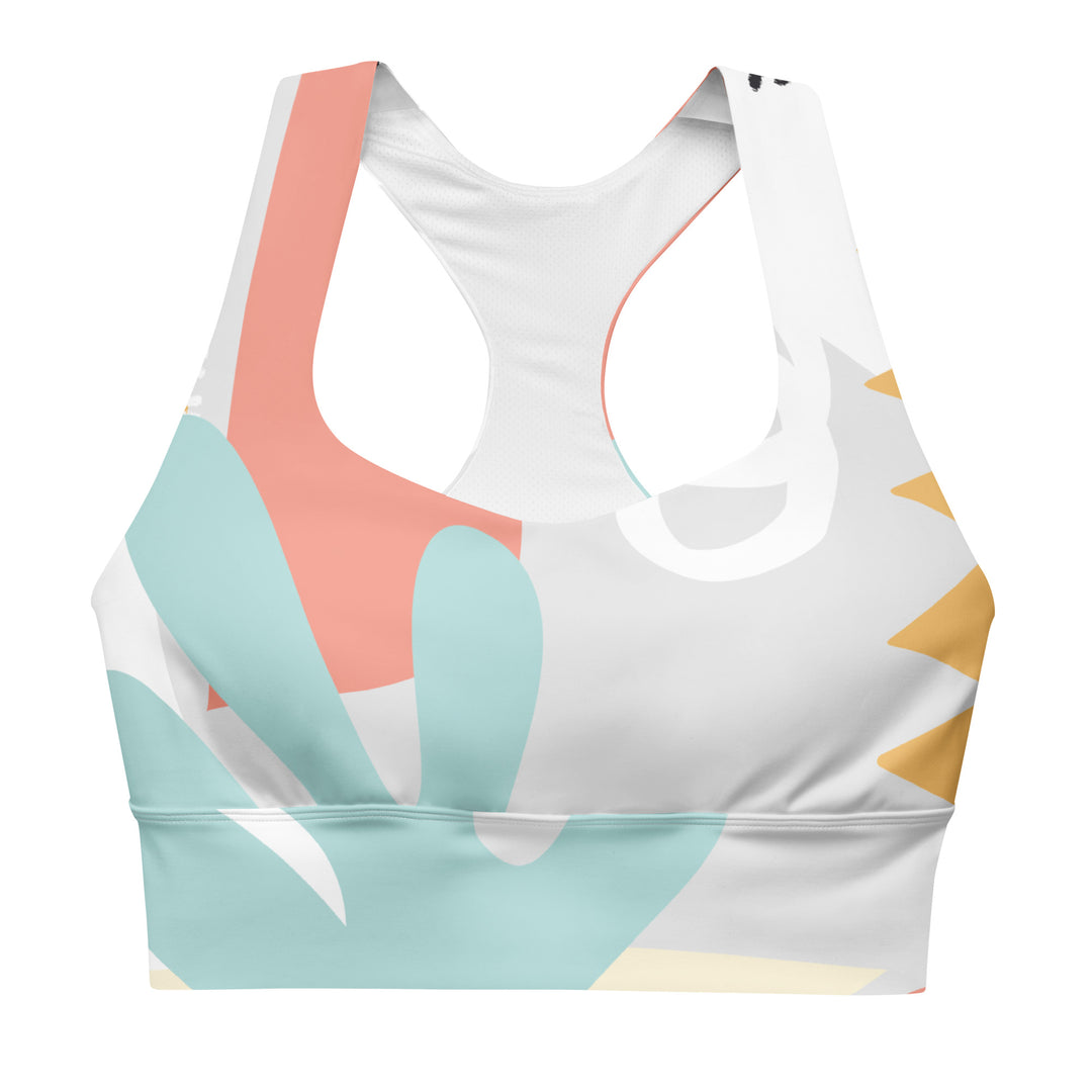 Longline sports bra