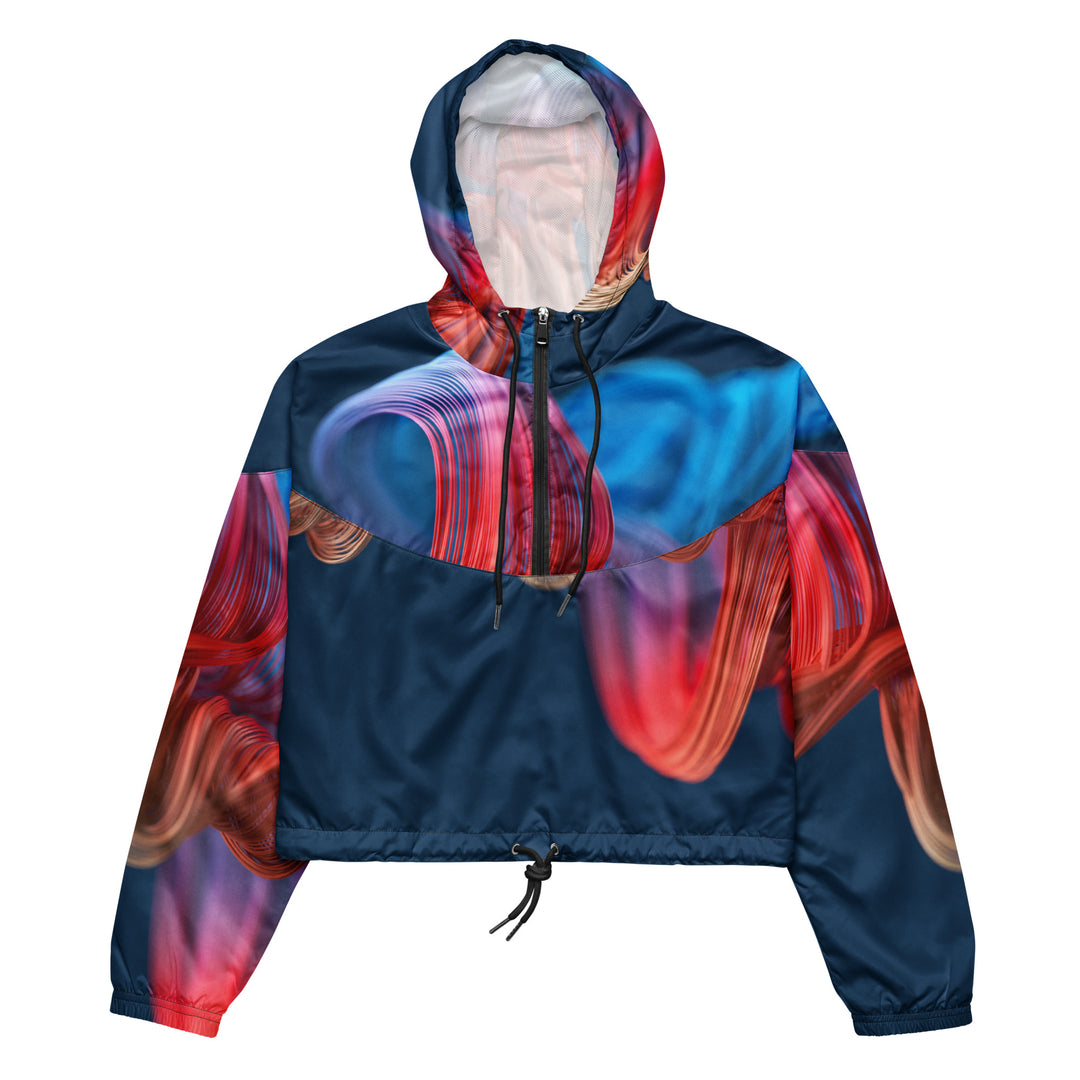 Women’s cropped windbreaker