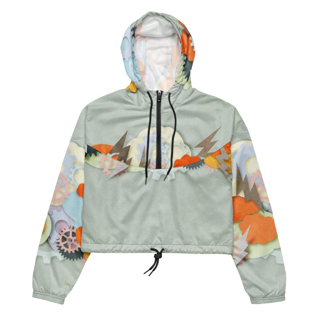 Women’s cropped windbreaker