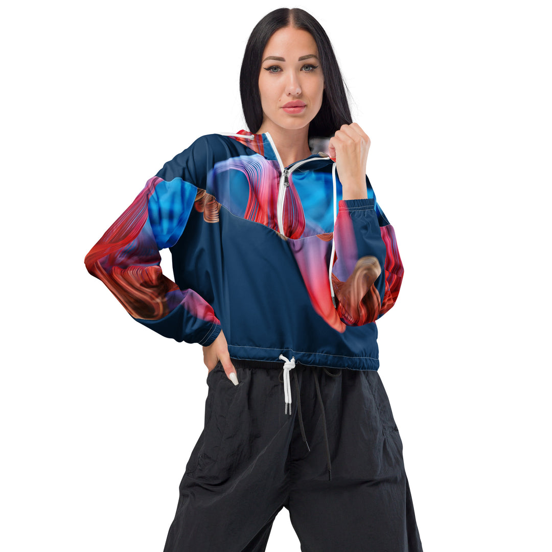 Women’s cropped windbreaker