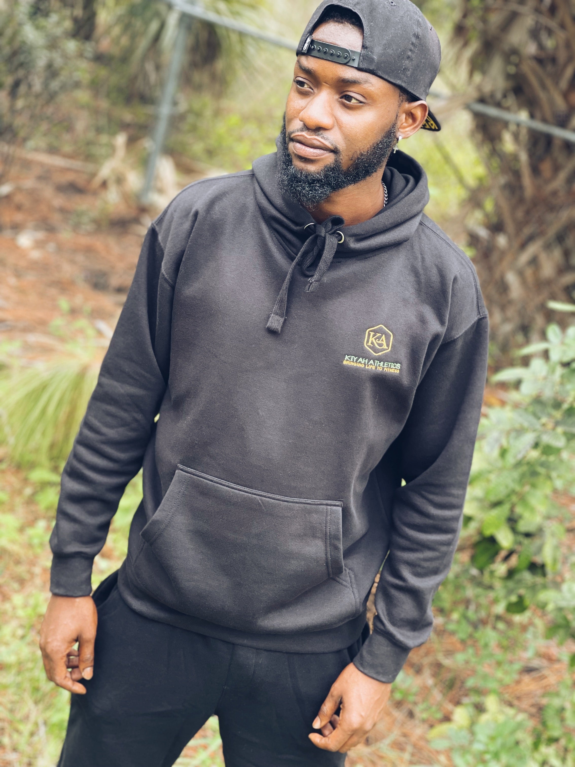 Black Winter Unisex Hoodie