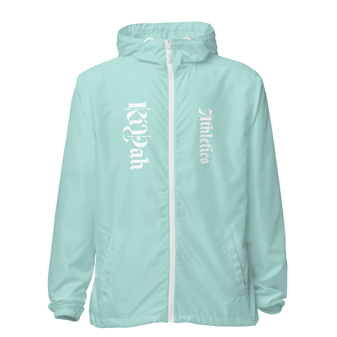 Unisex lightweight zip up windbreaker