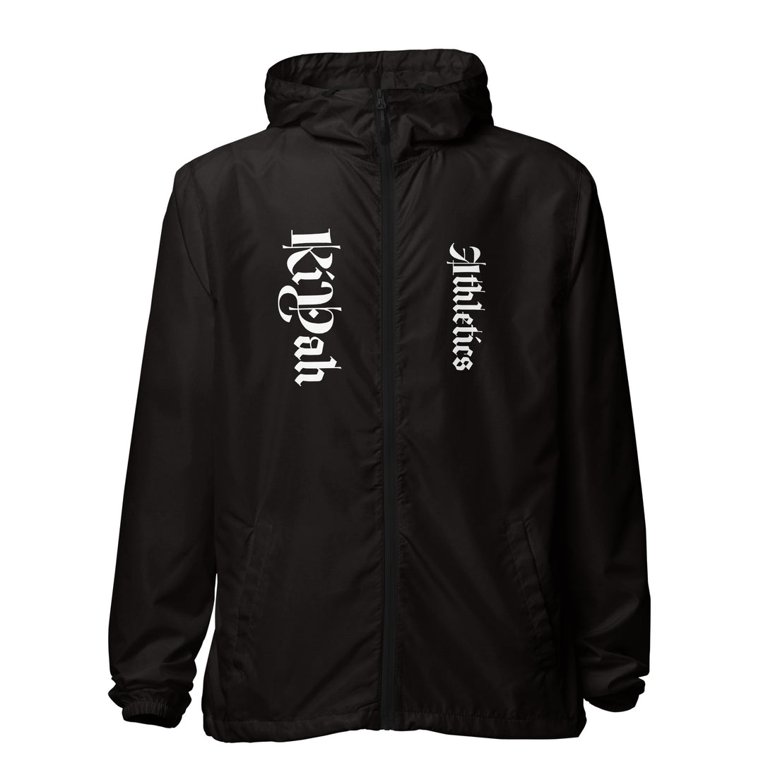 Unisex lightweight zip up windbreaker