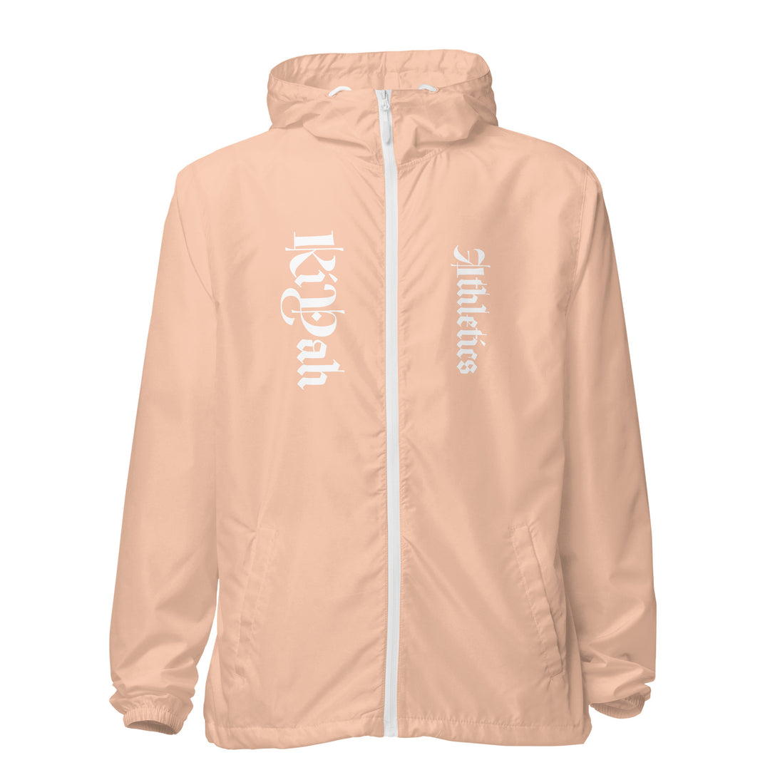 Unisex lightweight zip up windbreaker