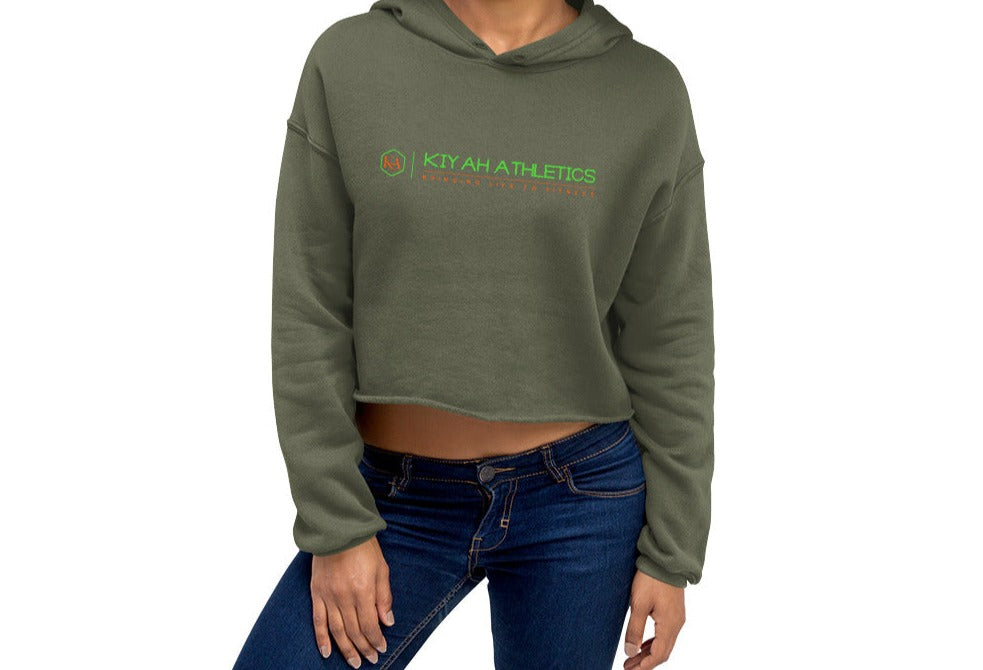 KiYah Premium Crop Hoodie